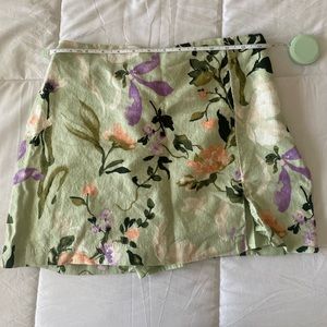 Floral A&F Skort